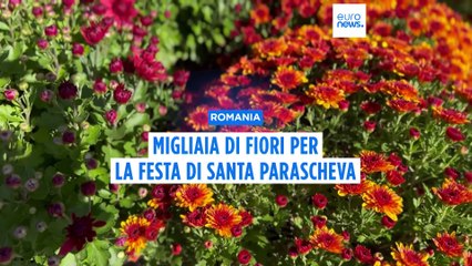 Romania: migliaia di fiori adornano la città di Iași per la festività di Santa Parascheva