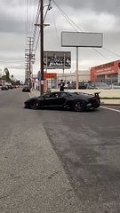 CRAZIEST DONUTS IN A LAMBORGHINI SV #supercar #car