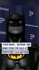 Star Wars, Batman and Bond: Props for sale