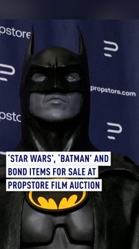Star Wars, Batman and Bond: Props for sale
