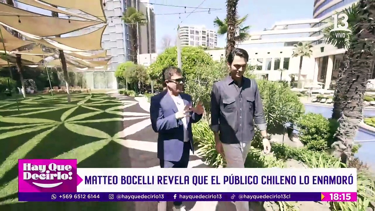 ENTREVISTA EXCLUSIVA: Las confesiones de Matteo Bocelli a Nacho Gutiérrez