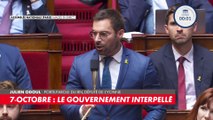 7-Octobre :«Depuis un an, l’extrême gauche et LFI ont mis une cible dans le dos de tous les juifs de France», lance Julien Odoul à l’Assemblée nationale