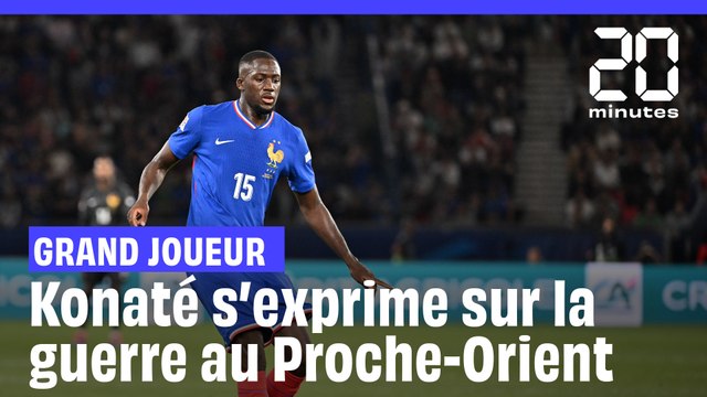 Guerre au Proche-Orient : « Je n'ai pas les mots pour décrire l'horreur des images », explique Konaté