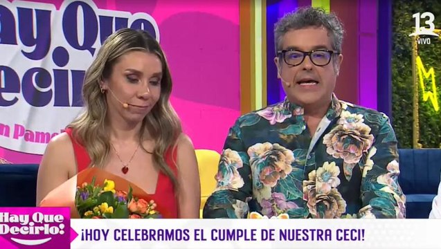 Cecilia Gutiérrez recibió inesperada sorpresa de cumpleaños por parte de uno de sus grandes amigos de la farándula