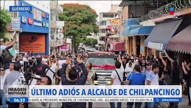 Exigen justicia y dan el último adiós al alcalde de Chilpancingo, Alejandro Arcos