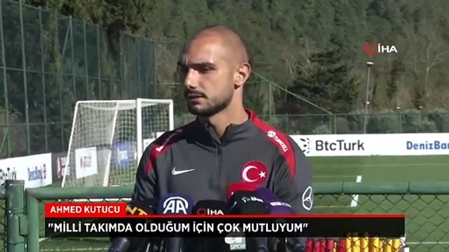 Ahmed Kutucu: Milli takımda olduğum için çok mutluyum