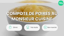 Compote de poires au Monsieur Cuisine