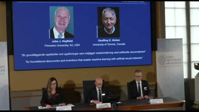 Nobel per la Fisica a Hopfield e Hinton per il loro lavoro sull'IA