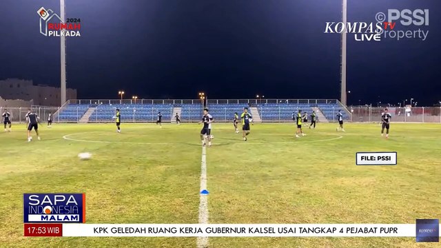 Kualifikasi Piala Dunia 2026: Timnas Indonesia Gelar Latihan Jelang Lawan Bahrain