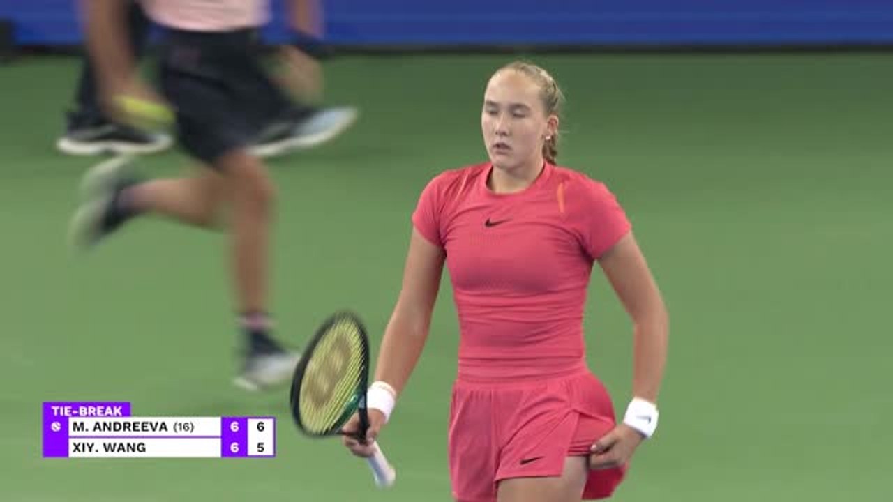 Wuhan - Mirra Andreeva va affronter... sa soeur au deuxième tour