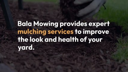 Mulching services