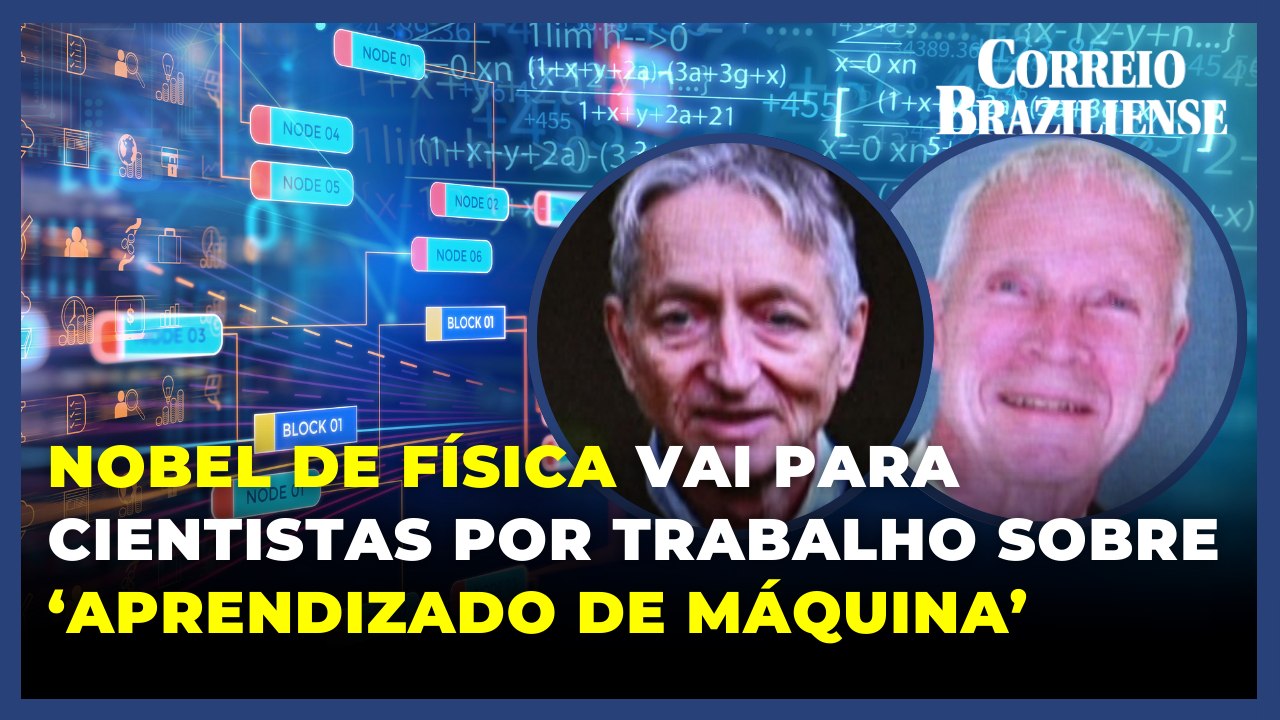 Nobel de Física vai para cientistas que estudaram inteligência artificial