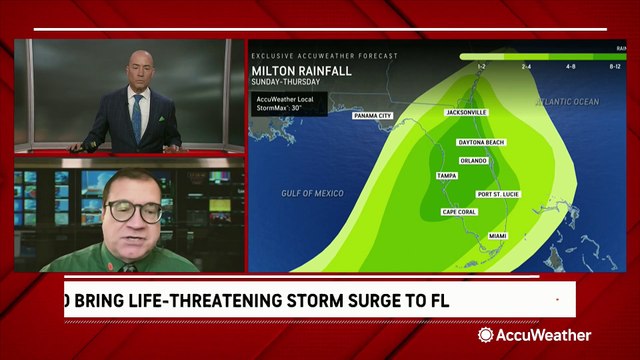 Life-threatening storm surge and flooding coming to Florida