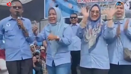 Viral, Calon Walikota Prabumulih Pamer 4 Istri saat Kampanye