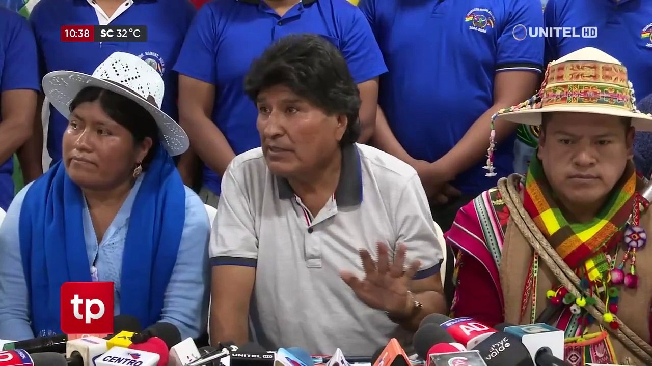 "Nunca me escapé", dice Evo Morales y asegura que se defenderá de la acusación por estupro y trata y tráfico