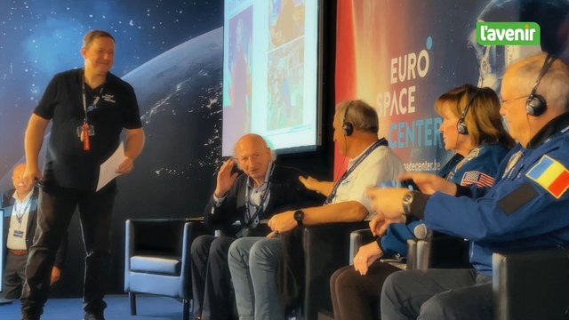 Des astronautes toujours en mission, même avec les pieds sur terre, à Redu