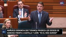 Mañueco denuncia que Tudanca prioriza los deseos de Sánchez frente a Castilla y León Es el más sumiso
