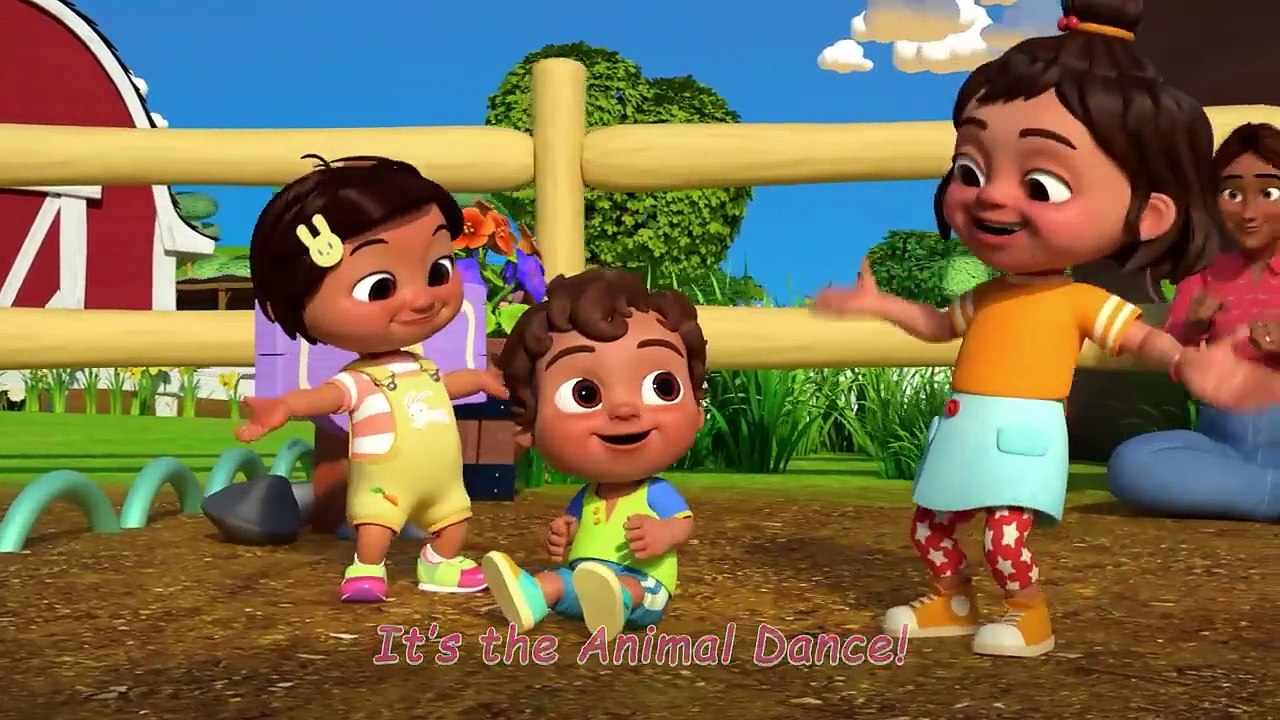 Baby Animal Dance _ CoComelon Nursery Rhymes _ Kids Songs