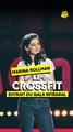 Marina Rollman est sceptique avec le crossfit ! 