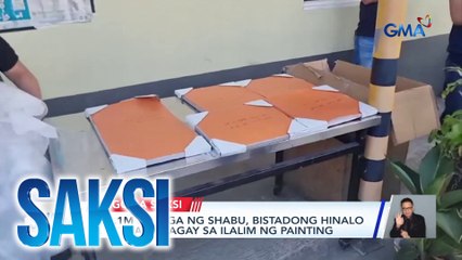 P111.1M halaga ng shabu, bistadong hinalo sa wax at nilagay sa ilalim ng painting | Saksi