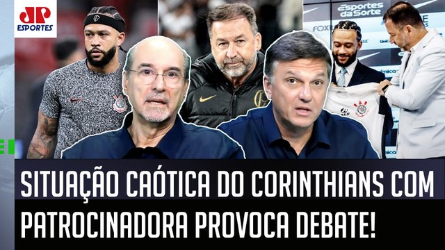 É UMA LOUCURA! E o Memphis Depay, gente??? Se a Esportes da Sorte SAIR do Corinthians... | DEBATE