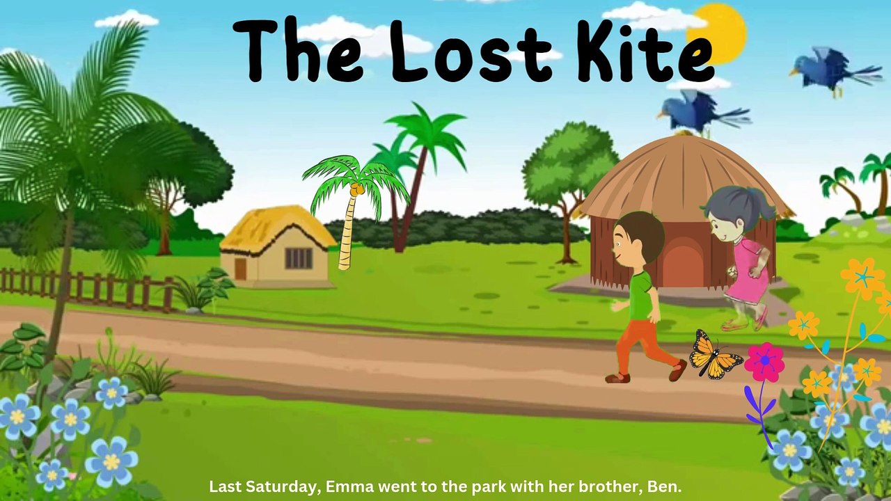 The Lost Kite - Past tense