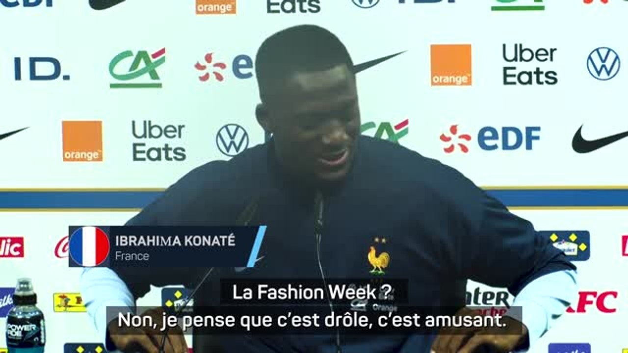 Bleus - Konaté sur sa capuche jaune : "J'ai dit à Jules : ça va être la guerre entre toi et moi"