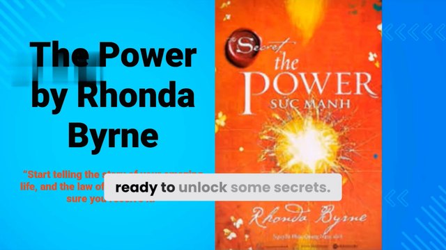 The Power by Rhonda Byrne Audiobook | Bopk Summary in English | Law of Attraction #audiobook
