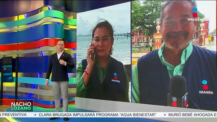 “Milton” ha dejado fuertes vientos en Campeche