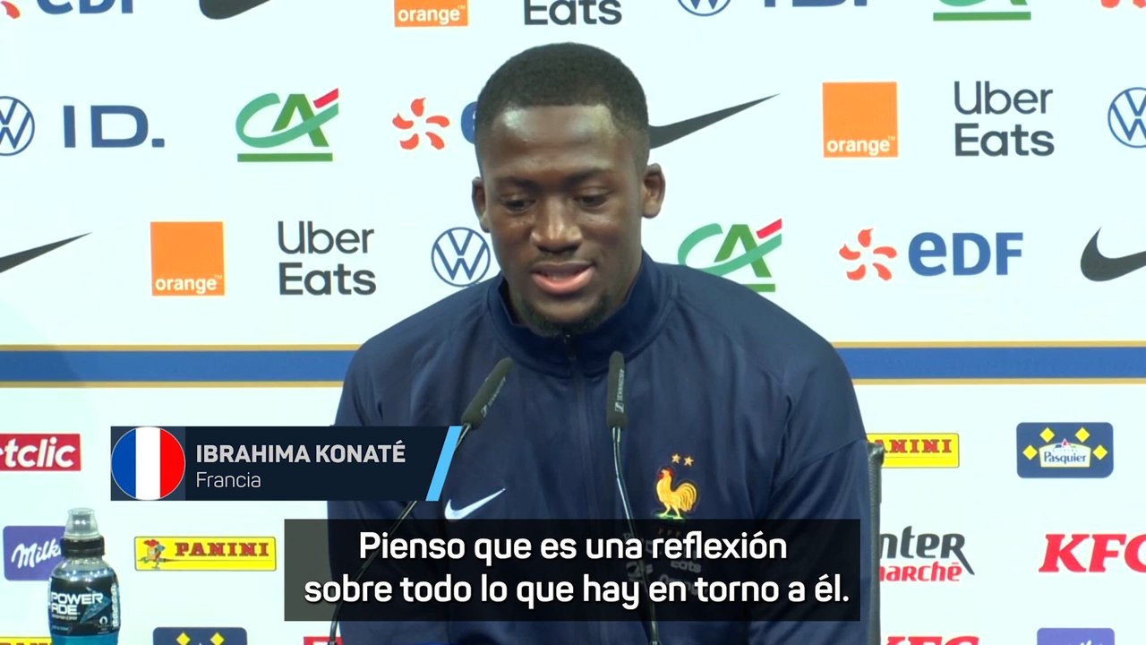 Konaté, sobre Mbappé: "¡No tiene vida!"