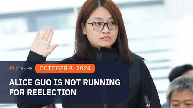 Dismissed Bamban mayor Alice Guo not running for reelection in 2025