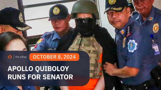 Arrested preacher Apollo Quiboloy files candidacy for senator 