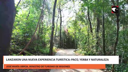 Lanzaron una nueva experiencia turística: pacú, yerba y naturaleza