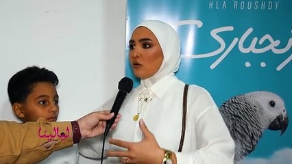 #هلا_رشدي: لو ركزت مع الناس المتربصة ههمل الناس اللي بتحبني
