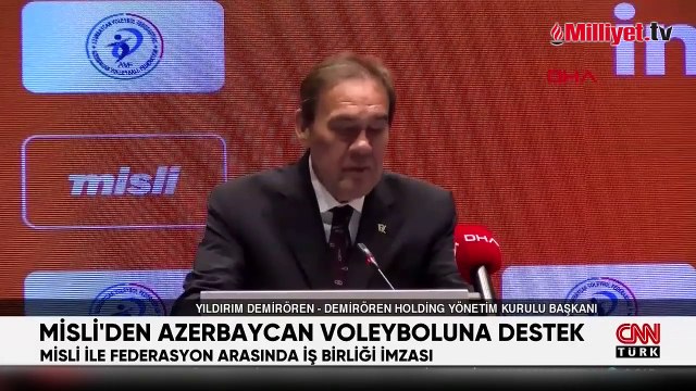 Azerbaycan Voleybol Federasyonu ve misli.com iş birliği anlaşması imzalandı