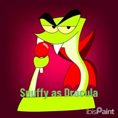 Johnny & Friends: Snuffy as Dracula in Speedpaint