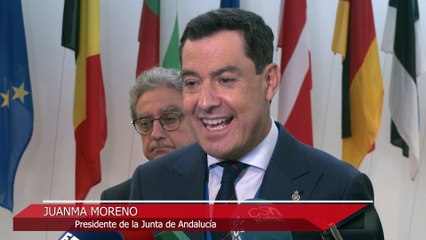 Moreno pide a las autoridades de la UE que "tomen conciencia" del problema de la sequía