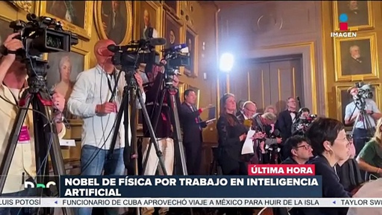 ¡Nobel de Física por el trabajo en Inteligencia Artificial!