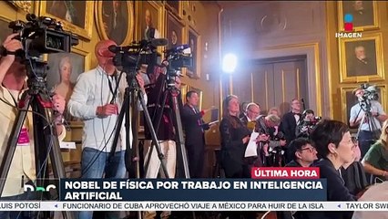 ¡Nobel de Física por el trabajo en Inteligencia Artificial!