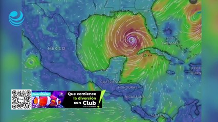 El ojo del huracán Milton no tocará México y avanza hacia Florida como categoría cuatro