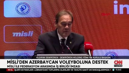 Misli, Azerbaycan futbolundan sonra voleybolunun da destekçisi oldu