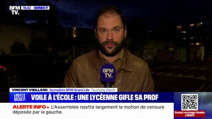 Enseignante agressée à Tourcoing: un mouvement de soutien à l'élève placée en garde à vue organisé par des étudiants ce mercredi