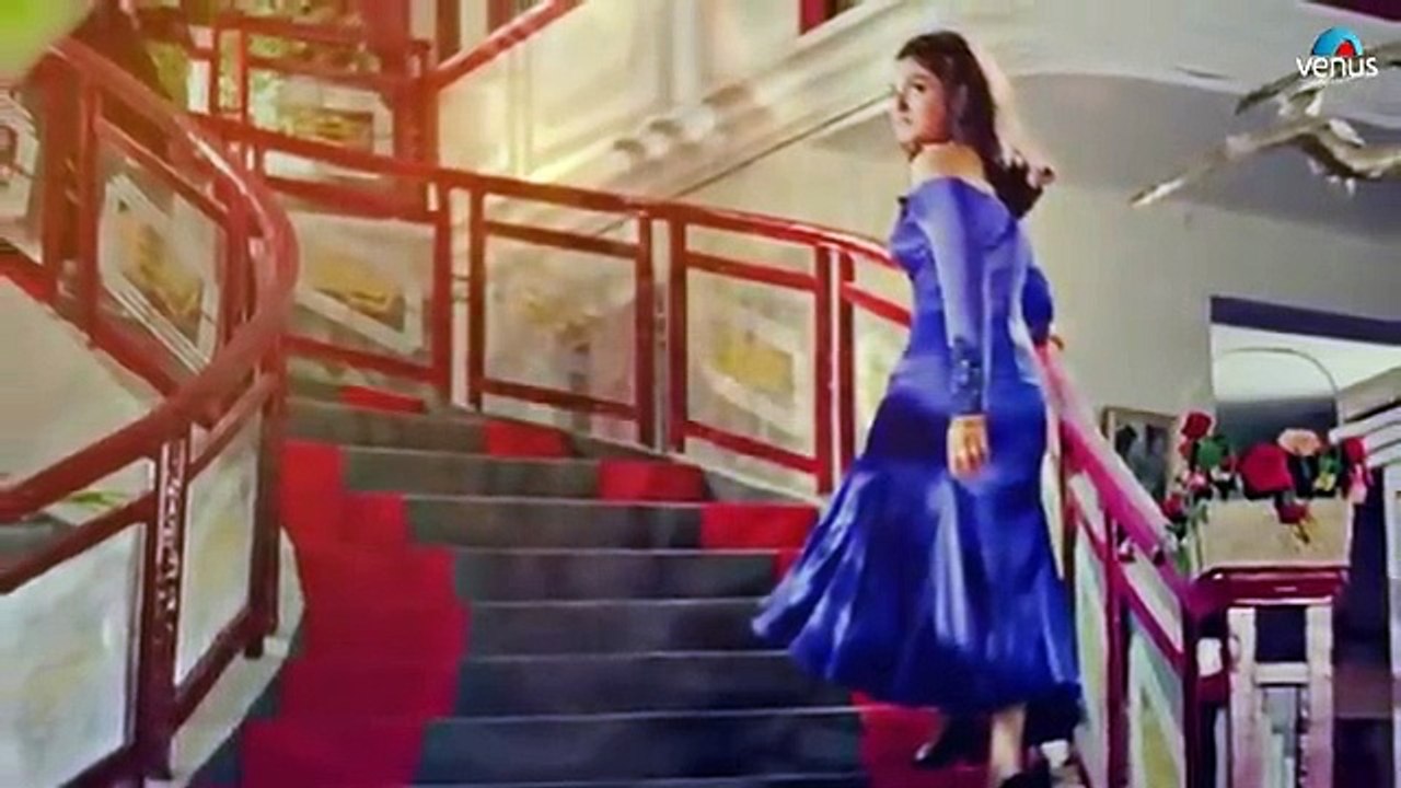 Kitna Haseen Chehra Full Lyrical Video Song _ Dilwale _ Ajay Devgan, Raveena Tandon _ Kumar Sanu