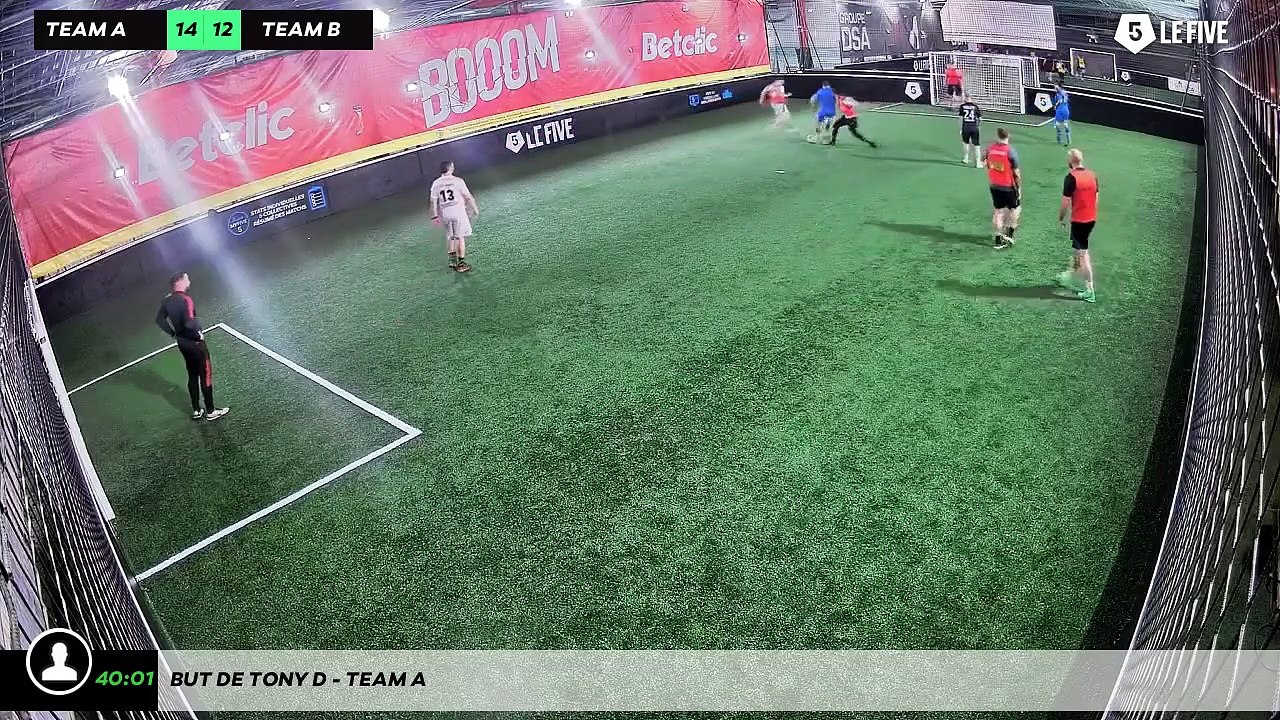 But de Tony D - Team A