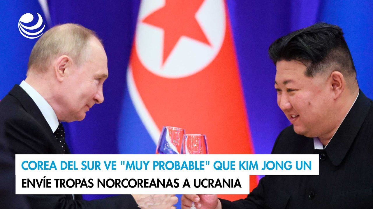 Corea del Sur ve "muy probable" que Kim Jong Un envíe tropas norcoreanas a Ucrania