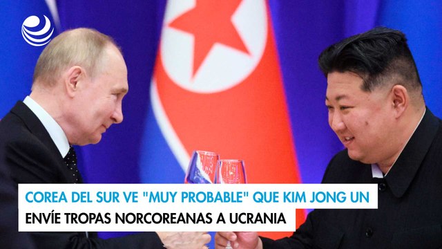 Corea del Sur ve muy probable que Kim Jong Un envíe tropas norcoreanas a Ucrania