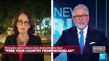 Netanyahu threatens Lebanon with destruction 'like Gaza'