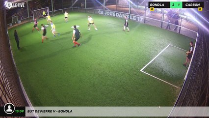 But de Pierre V - BONDLA