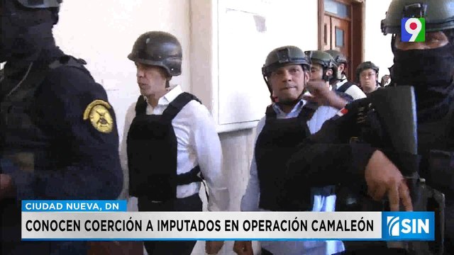 Hoy imputados Operación Camaleón esperan solicitud medida de coerción | Primera Emisión SIN