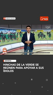 HINCHAS DE LA SELECCIÓN VERDE SE REÚNEN PARA APOYAR A SUS ÍDOLOS